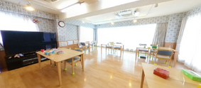 施設内のデイルーム