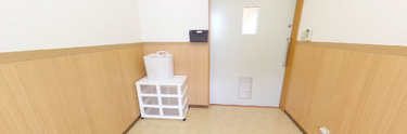 空間が広々とした居室です
