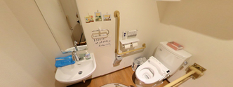 ケアホームのトイレ設備