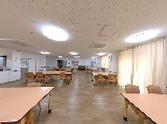 広々とした食堂