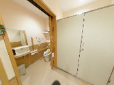 清潔なトイレスペース