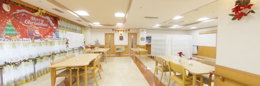 居心地の良い施設の居間
