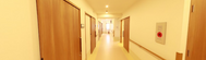 介護施設内部の廊下