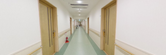 介護施設内の廊下の景色