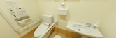 介護施設のトイレ設備付きスペース