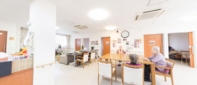 介護施設内部の居住空間