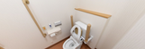 介護施設のトイレ付き居室