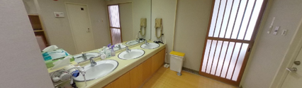 清潔感のある介護施設の居室