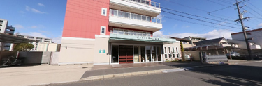都市型介護施設の外観