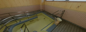 ゆとりの介護用浴室の内観