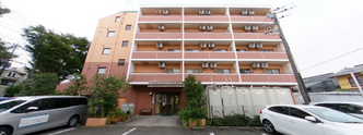 介護施設の落ち着いた外観
