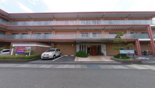 介護施設の外観と周辺