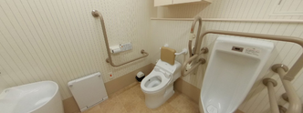 介護施設のトイレの内部