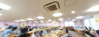 介護施設の食堂、居心地の良さ
