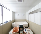 整備された浴室施設