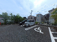 ゆったりした駐車場の眺め
