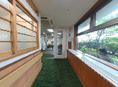 温かみのある廊下