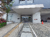 閑静な入口通路