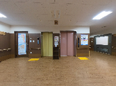 開放的な廊下