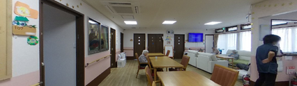 介護施設の明るい居場所