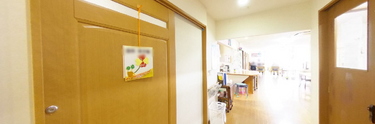 介護施設内の廊下