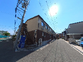 明るい日差しの居住エリア