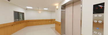 介護施設の綺麗な廊下