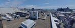 都市景観を一望できる屋上