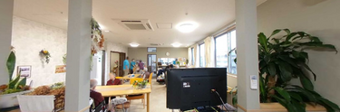介護施設内の活動風景
