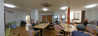 介護施設での日常風景