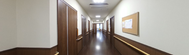 快適な環境が広がる廊下