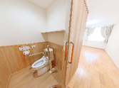 清潔感あるトイレの一角