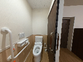 ゆとりのあるトイレスペース