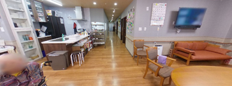 介護施設の居住エリア