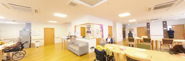 介護施設での日常風景