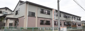介護施設のある閑静な住宅街