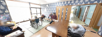 介護施設の共有エリア