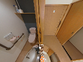 清潔で広いトイレ空間