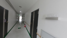 ケアホームの内部通路