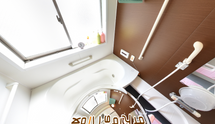 高齢者向け介護浴室の内覧