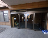 介護施設の入り口付近