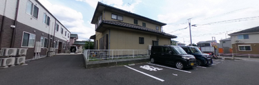 ケアホームの外観と地域