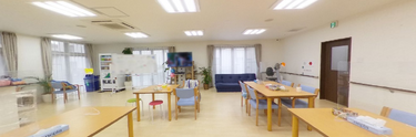 介護施設の居心地の良い共有スペース