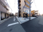 都市型介護施設の外観