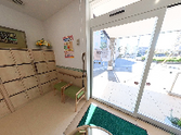 居心地の良い受付エリア