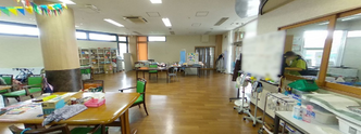 介護施設の日常風景