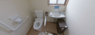 福祉施設のトイレ付き居室