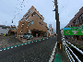 道路沿いの建物