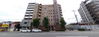介護施設周辺の市街地