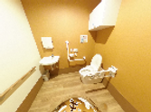 整備されたトイレ設備